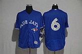 Toronto Blue Jays #6 Marcus Stroman Blue 2017 Spring Training Flexbase Collection Stitched Jersey,baseball caps,new era cap wholesale,wholesale hats